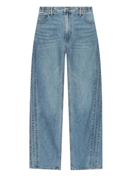 Jeans with logo ALEXANDER WANG | 4DC3244397486